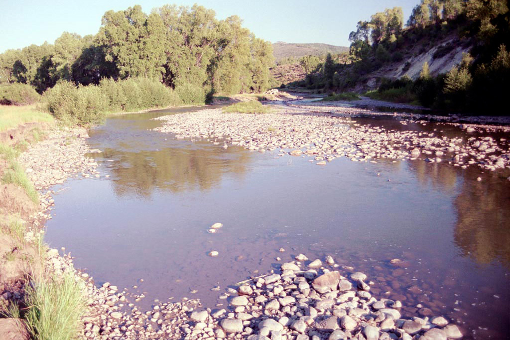 Middle Fork of Little Snake River prior to restoration